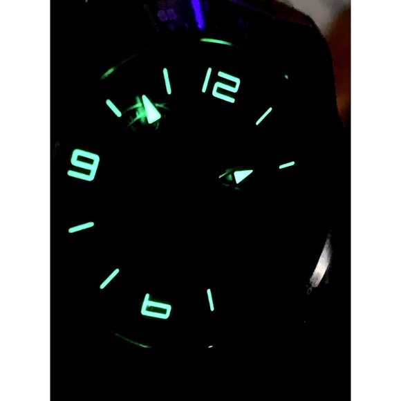 Gucci Men's Watch YA126217 G-Timeless Swiss Quartz Chronograph Black Steel 46mm - Picture 8 of 13